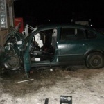 Вот так неудачно припарковался водитель из Бобруйска 26 декабря