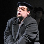 Лев Харламов на сцене Могилёвского драмтеатра