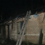 Пожар в деревне Каменка Горецкого района 