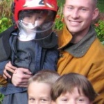 пожарные и дети в Могилёве