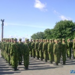 стройные зелёные ряды будущих солдат