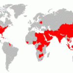 Страны, где применяется смертная казнь. Одинокое красное пятнышко в Европе - Бел