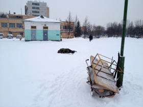 Спящие в снегу могилевчане в этом году не такая уж редкость