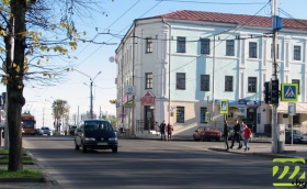 Улица Комсомольская в Могилёве