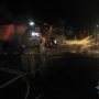 МЧС ликвидировали пожар в автопарке