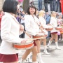 С барабанами на параде 9 мая