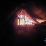 Пожар на Славгородском шоссе в Могилёве